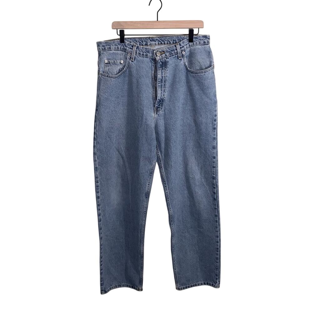 VNTG RALPH LAUREN distressed high waisted mom jeans 36